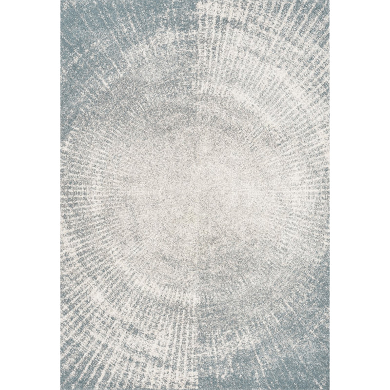 Rynx | Multicolored modern rug made of cotton blend with abstract print, Non-slip backing, machine washable indoor rug for the home