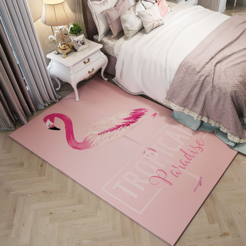 Rynx | Western garden printed rug Multicolor Polyester rug with non-slip backing Stain-resistant indoor rug for bedroom