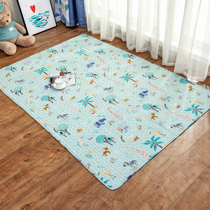 Rynx | Western Decor Rug Multicolor Geometric Print Rug Cotton Non-Slip Back Easy Care Rug