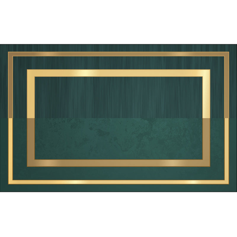 Rynx | Luxury Living Room Rug Multicolor Geometric Pattern Rug Polyester Non-Slip Machine Washable Rug
