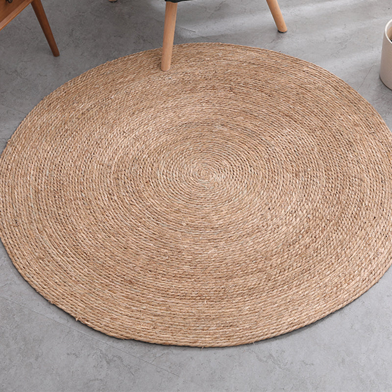 Rynx | Rustic Solid Color Rug Multi Color Sisal Weaving Carpet Pet Friendly Easy Care Rug for Drawing Room