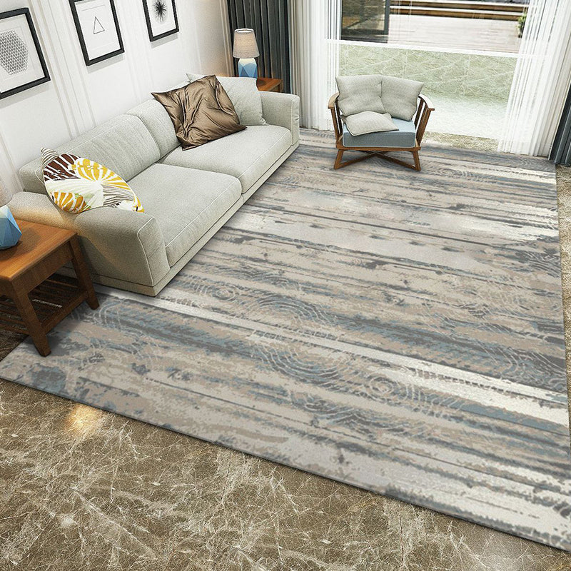 Rynx | Fashion Modernism Rug Multi Colored Geometric Rug Stain Resistant Machine Wash Anti-Slip Backing Rug for Family Room