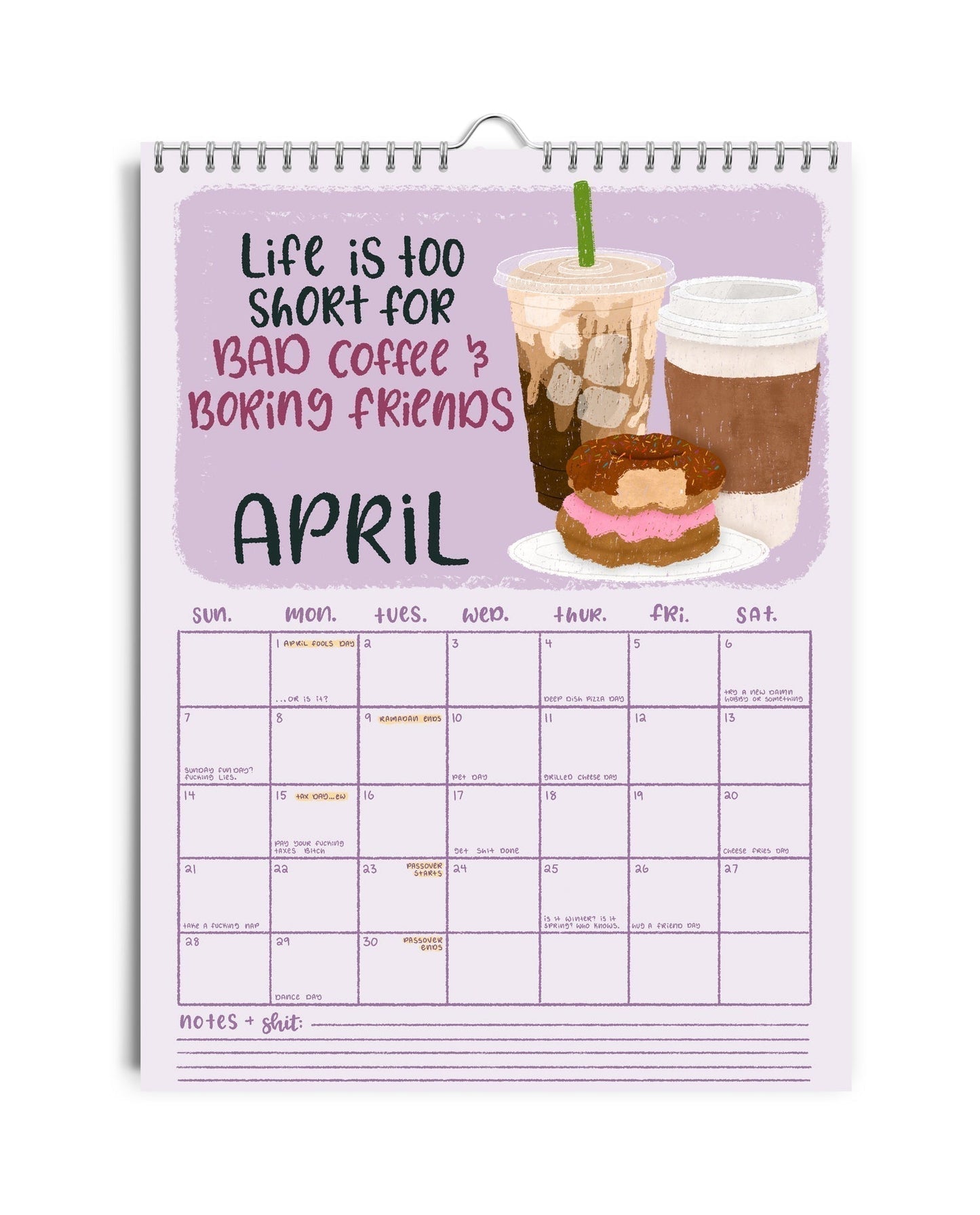 Rynx | CALENDAR FOR 2025 – DAMN IT AGAIN