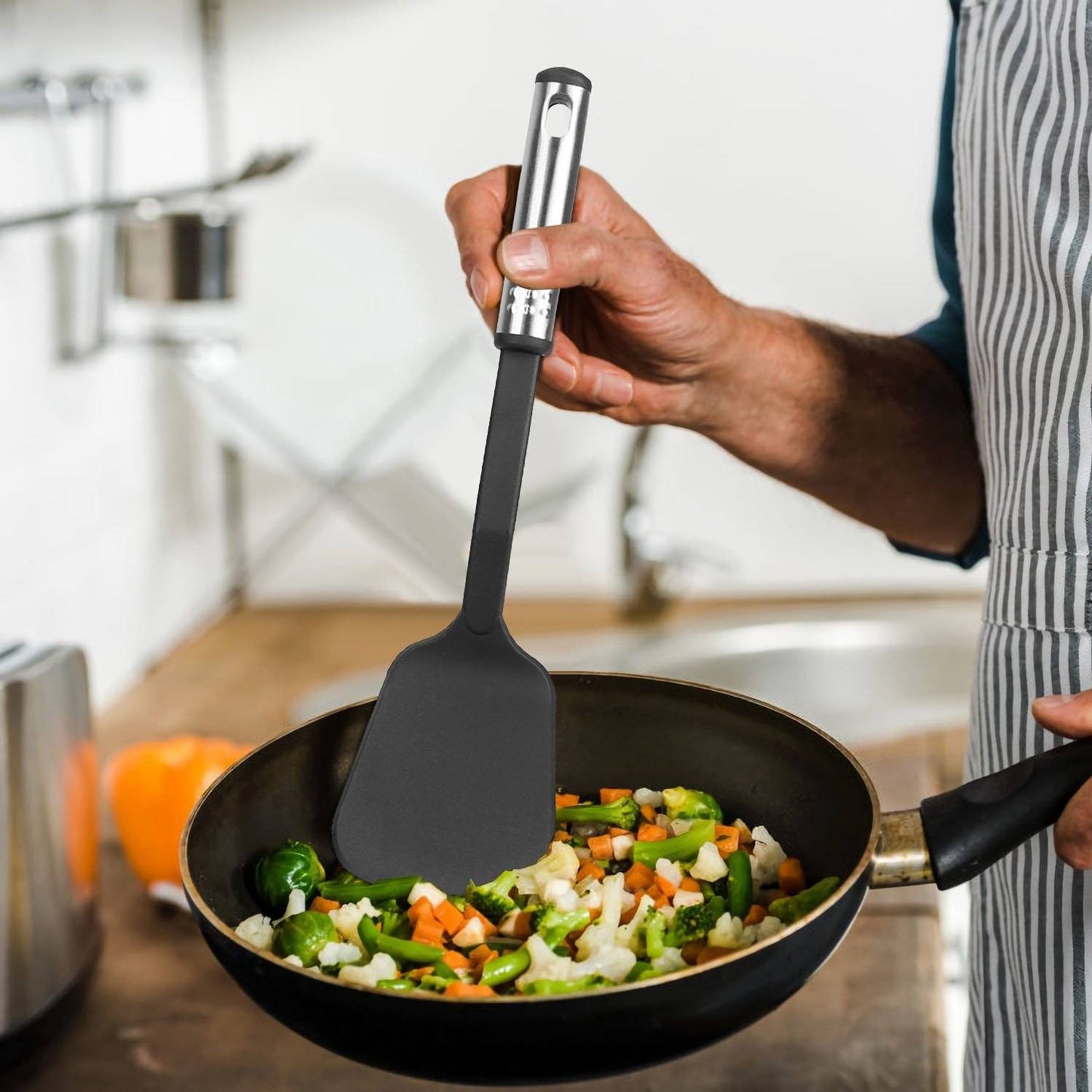 Rynx | 23-piece set: Kitchen Utensil Set Stainless Steel Nylon