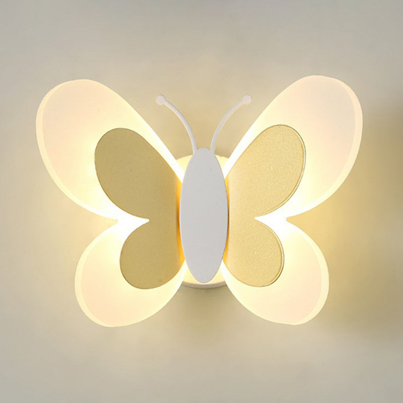 Rynx | Decorative Butterfly Wall Lamp Acrylic Children's Room LED Wall Mounted Lamp