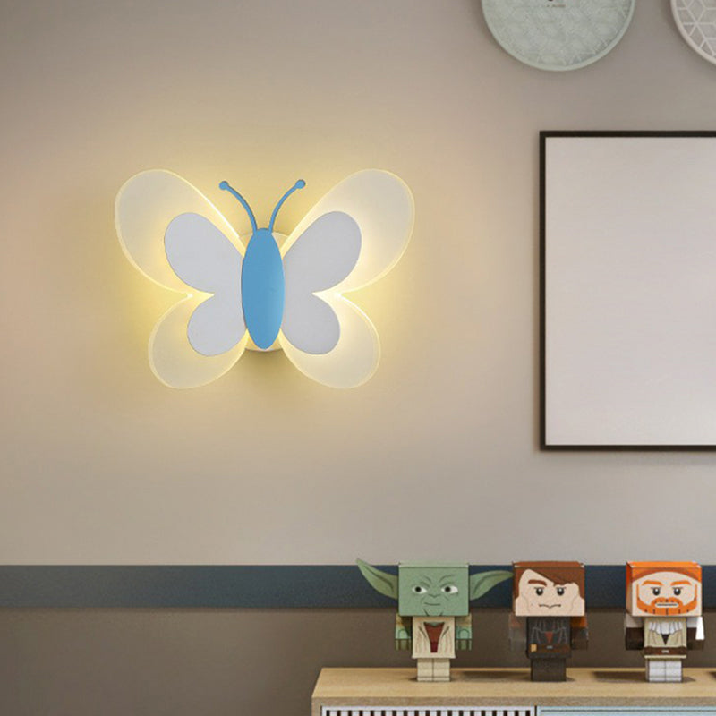 Rynx | Decorative Butterfly Wall Lamp Acrylic Children's Room LED Wall Mounted Lamp