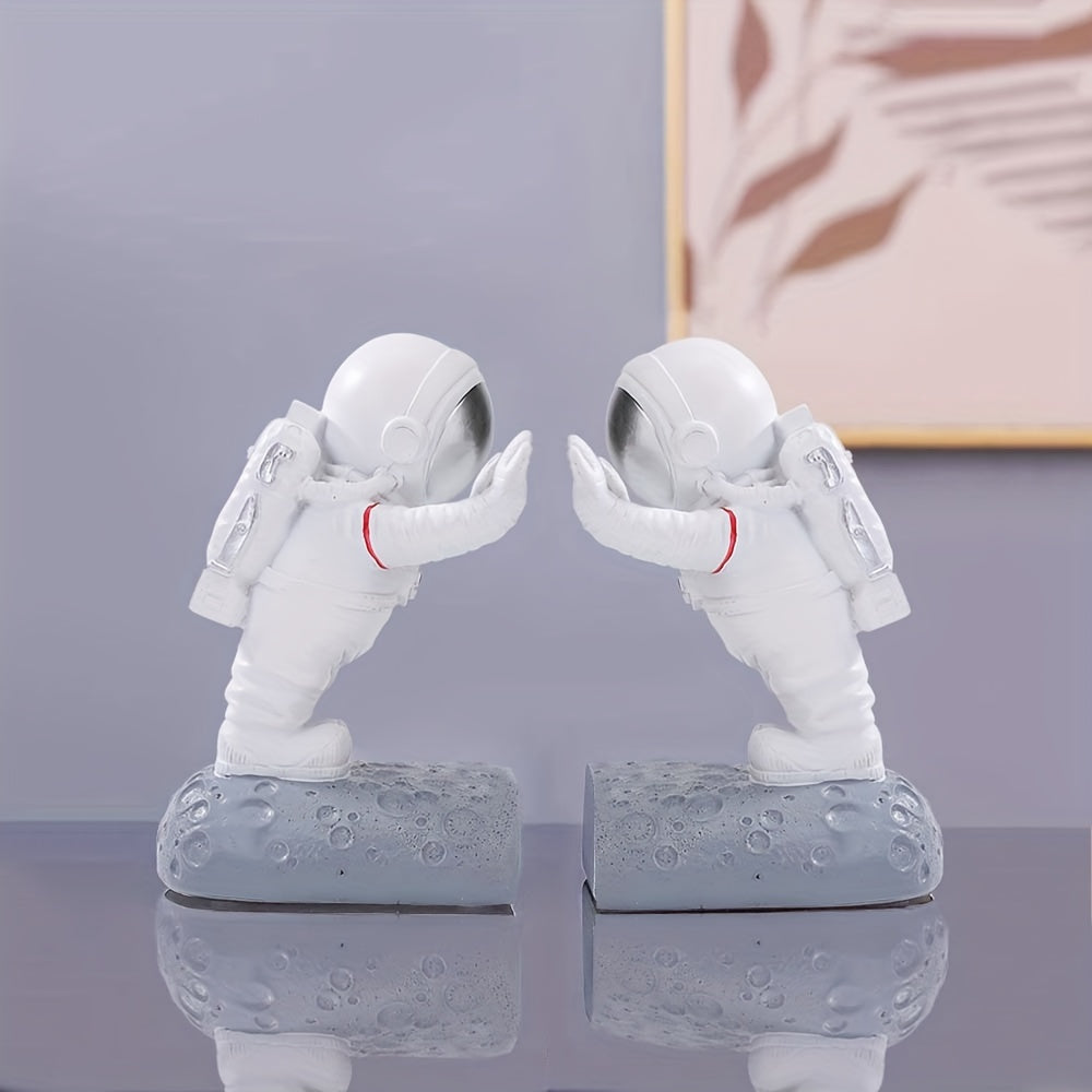 Rynx | SpaceHold - 2 pcs Astronaut Bookends for Heavy Books