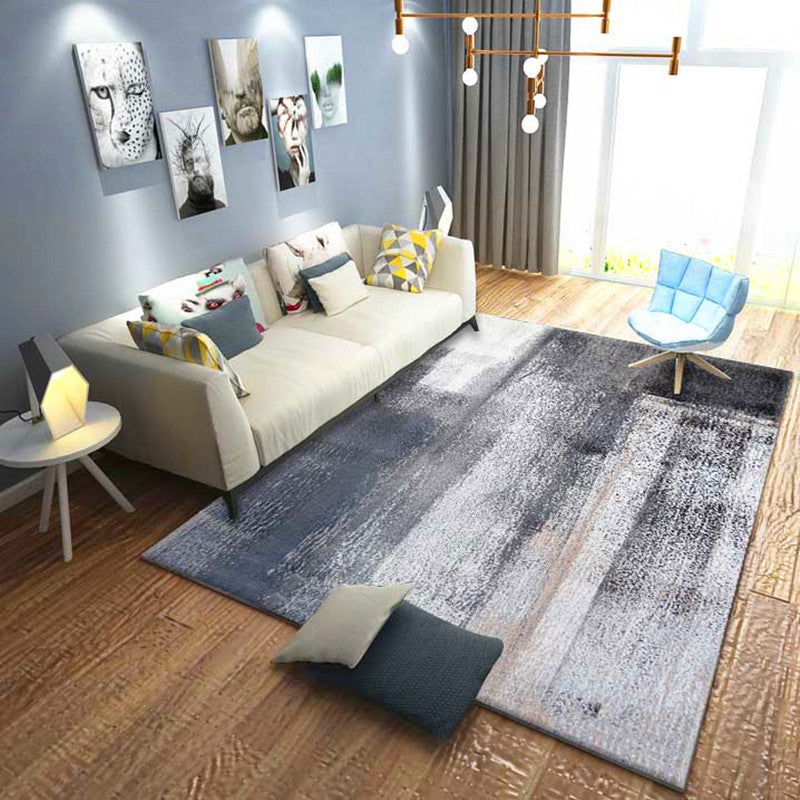 Rynx | Calming Abstract Carpet Multiple Colors Polyester Area Rug Pet-Friendly Easy to Care Indoor Carpet for Living Room
