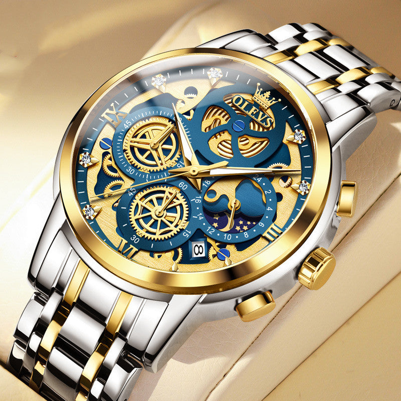 Rynx | Men's Quartz Multifunctional Chronograph Watch