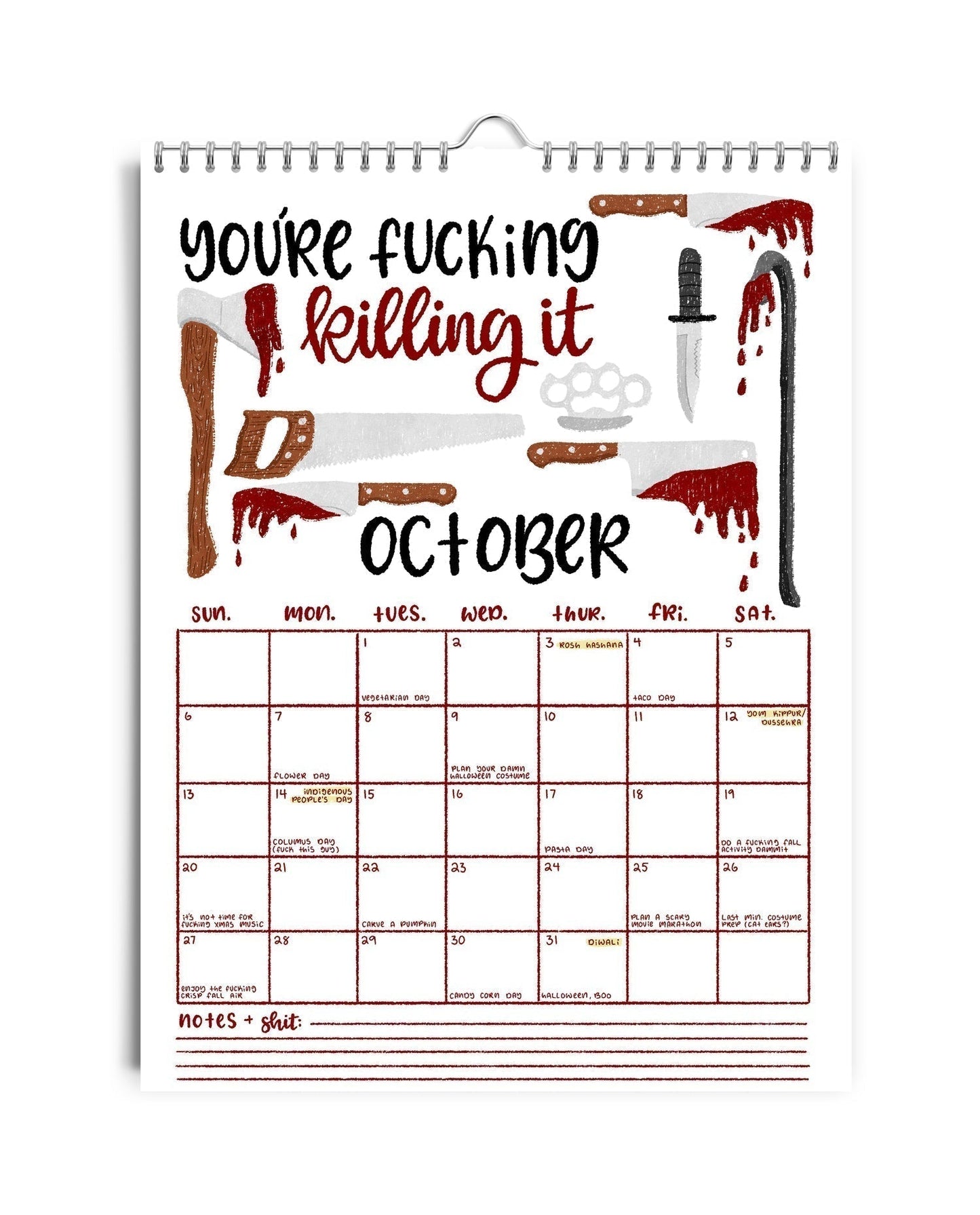 Rynx | CALENDAR FOR 2025 – DAMN IT AGAIN