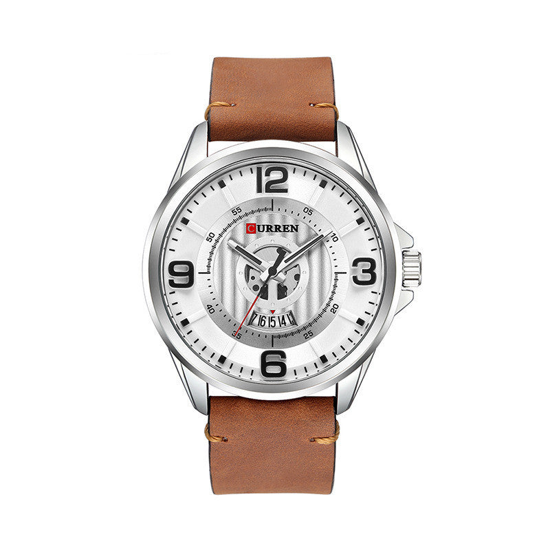 Rynx | Men's sports casual belt points watch in stainless steel