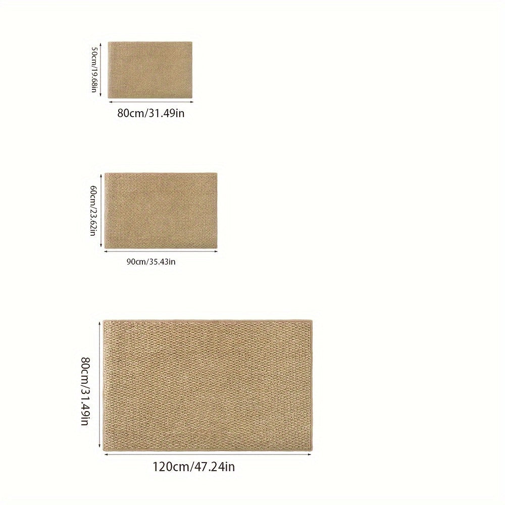 Rynx | Jute-like Door Mat – Soft, Absorbent and Easy to Clean, Suitable for Indoor and Outdoor