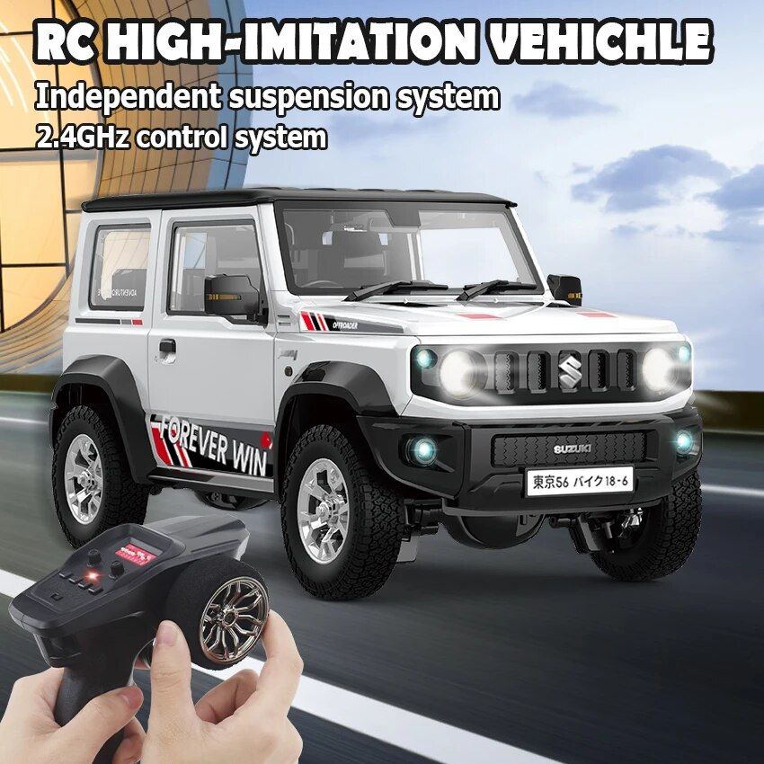 Rynx | 1/16 Scale Pro RC Crawler with Simulation Light, Sound, and Smoke System