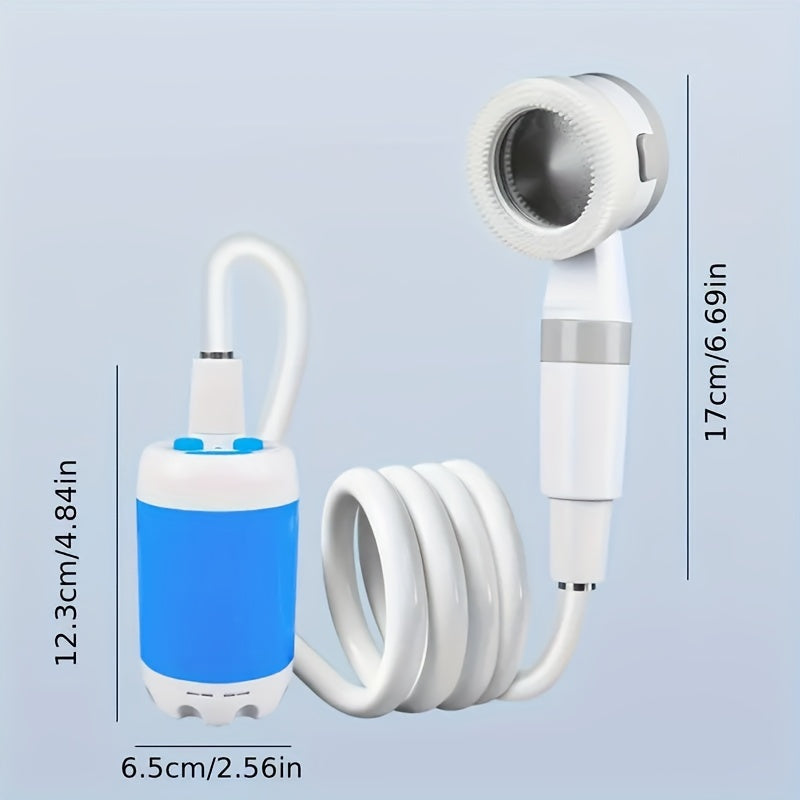 Rynx | Portable USB Watering Device - Adjustable Pressure for Outdoor Bathing, Car Cleaning and Plant Watering