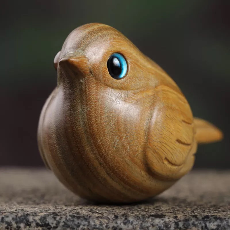 Rynx | Handcrafted Wooden Carving Bird