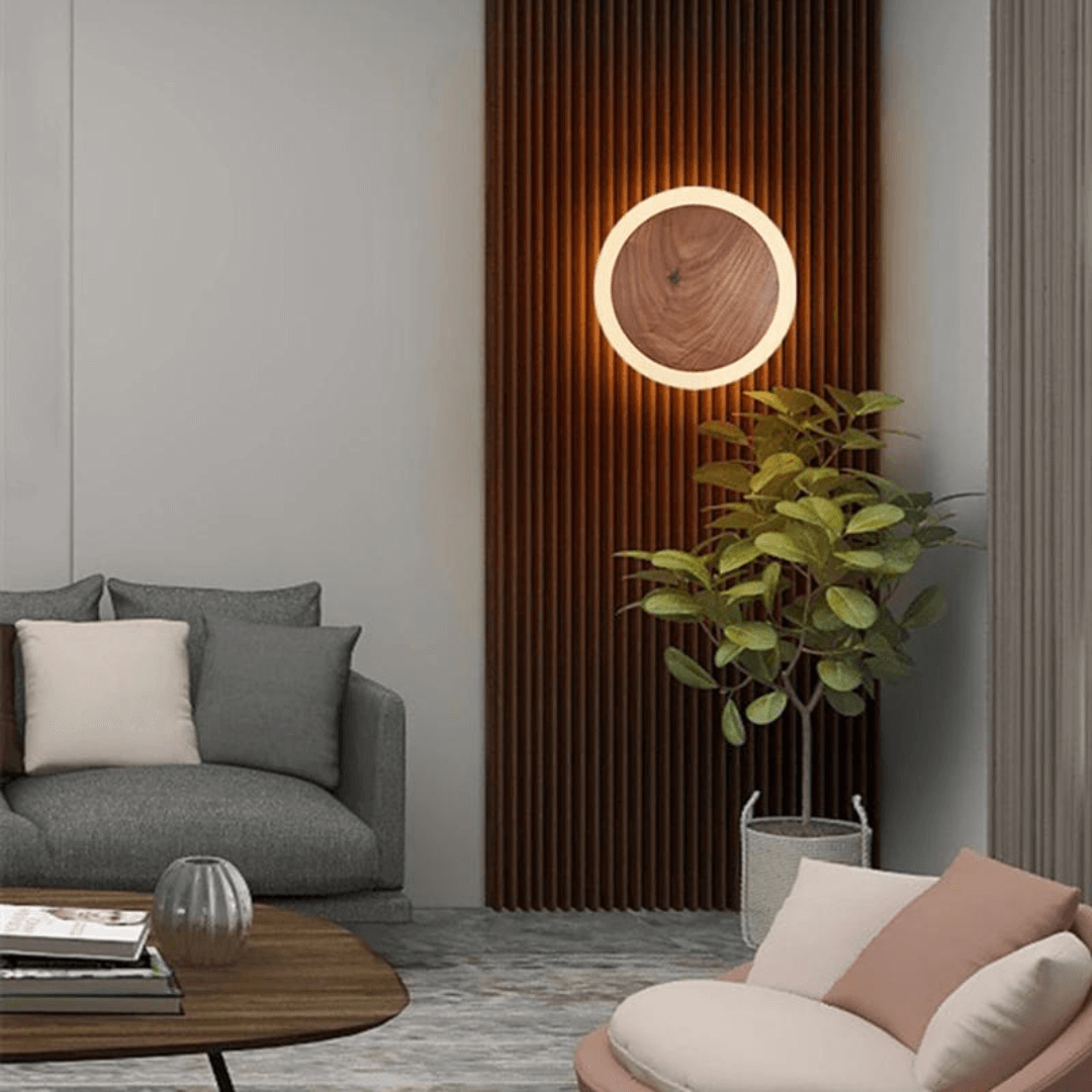 Rynx | Nordic Walnut Led Wall Lamp