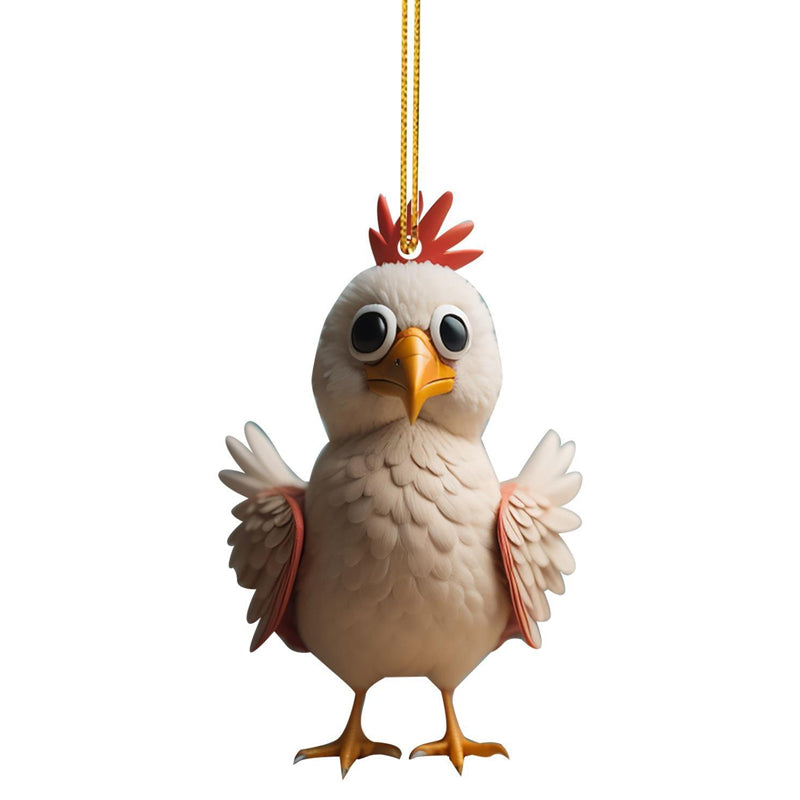 Rynx | Cartoon Rooster Decorative Ornaments