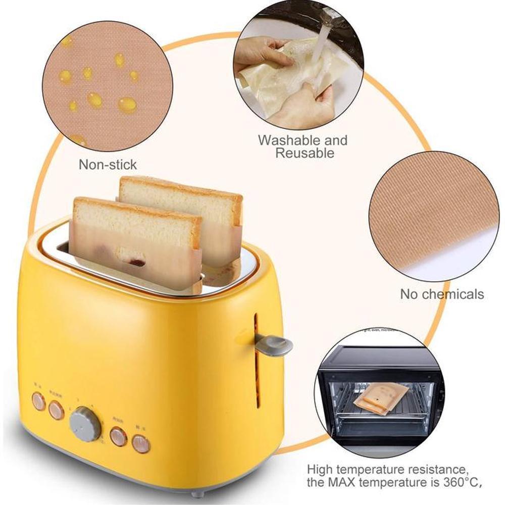 Rynx | Reusable Non-Stick Toaster Bags 5 Pieces