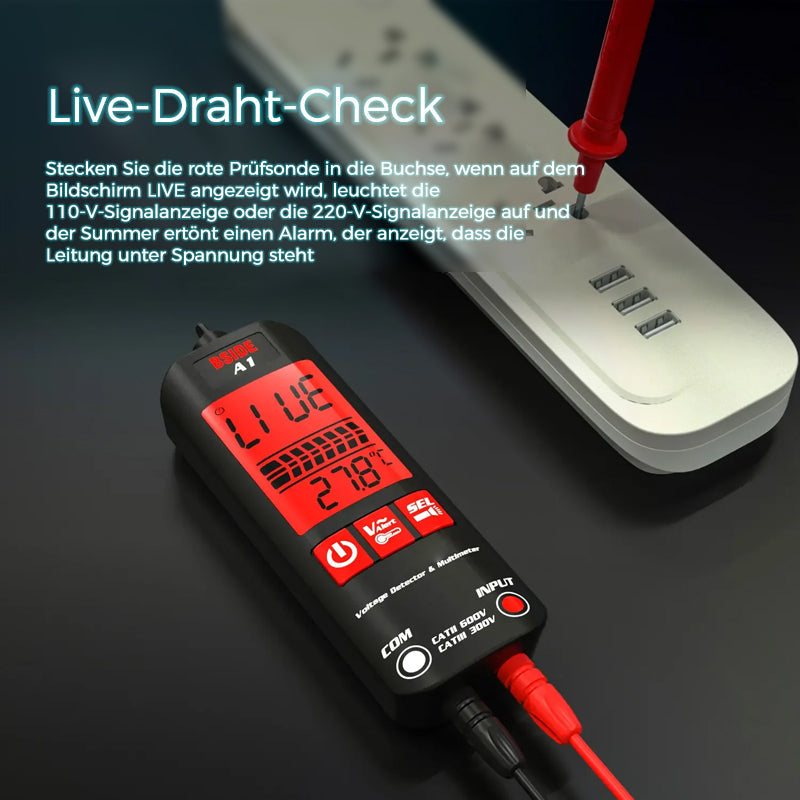 Rynx | A1 Fully Automatic Anti-Burn Smart Digital Multimeter