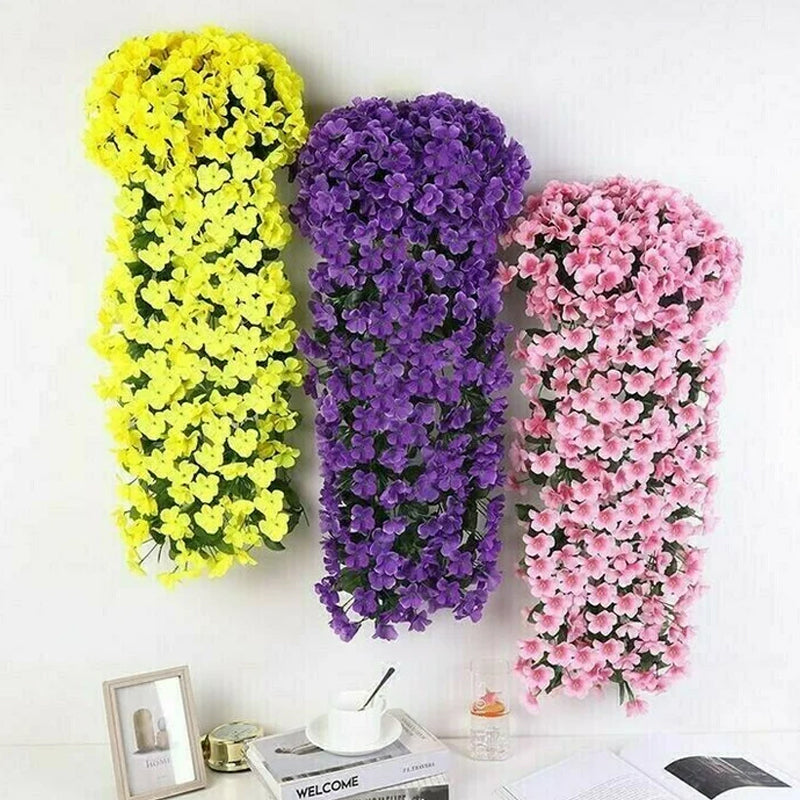 Rynx | Lively Artificial Hanging Orchid Bouquet
