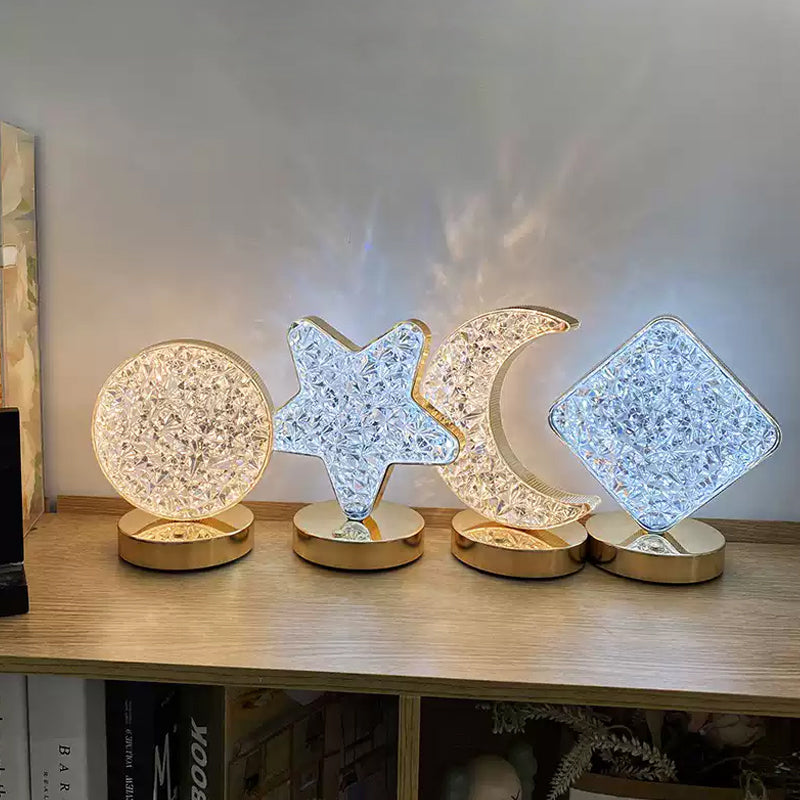 Rynx | Star Moon Metal Table Lamp