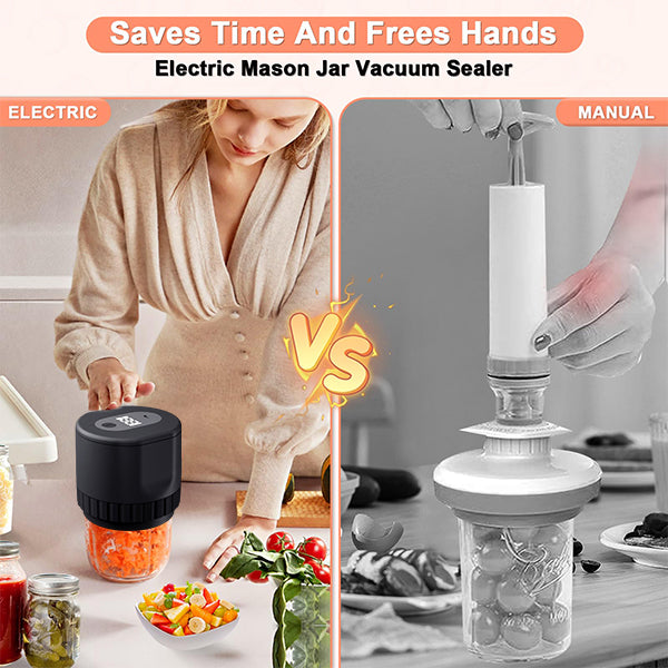 Rynx | Electric vacuum sealer for jars