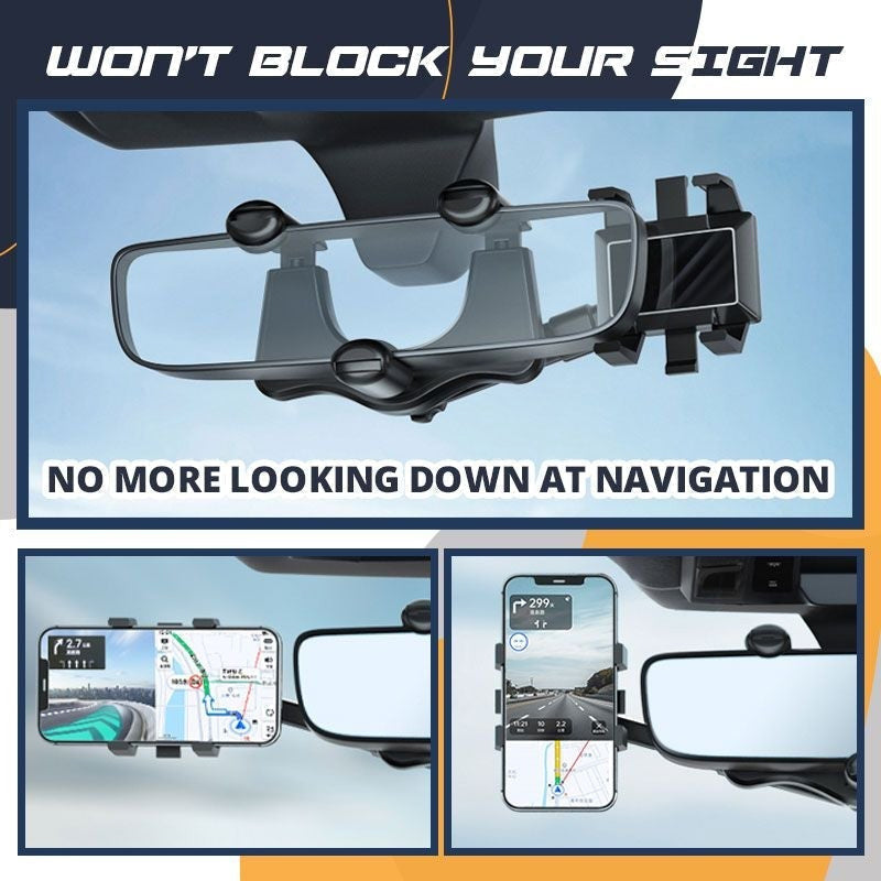 Rynx | Rotatable & Extendable Car Phone Holder