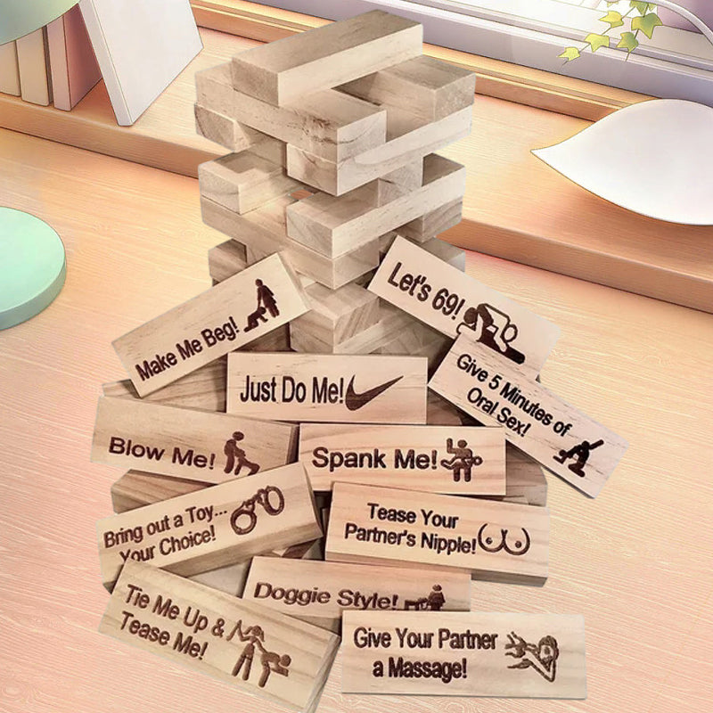 RYNX | Super Naughty Block Tower Jenga Game