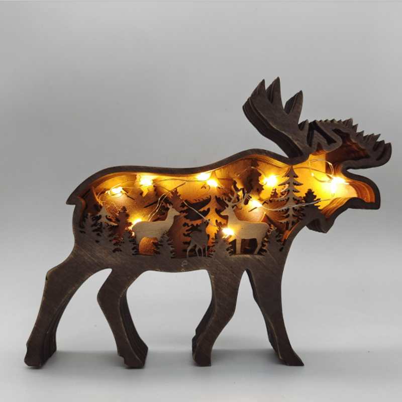 Rynx | 3d Creative Wood Animal Carving Craft Gift