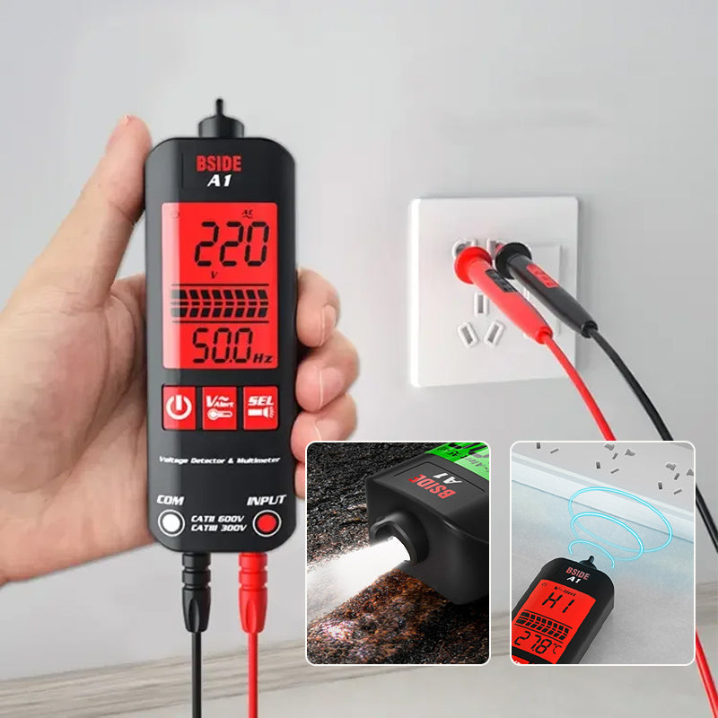 Rynx | A1 Fully Automatic Anti-Burn Smart Digital Multimeter