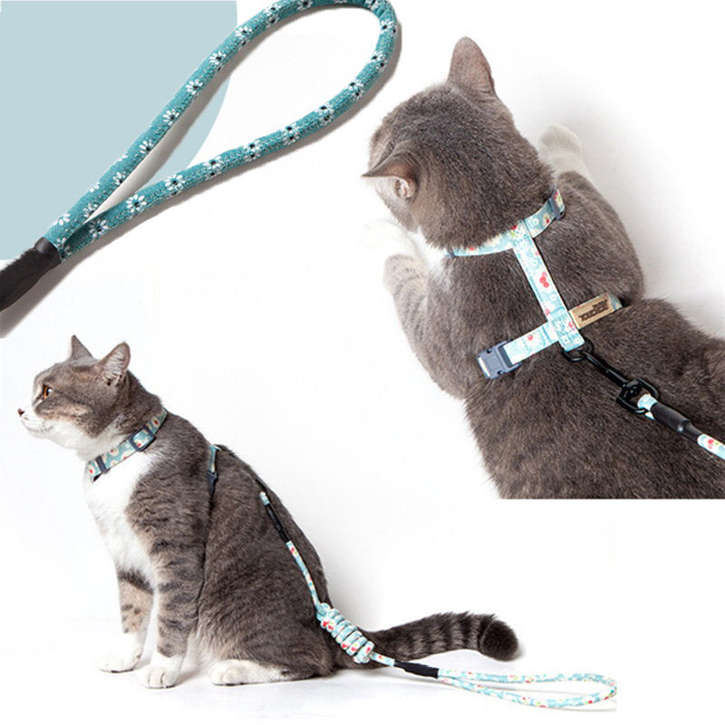 Rynx | Soft Adjustable Cat Harness and Leash Set