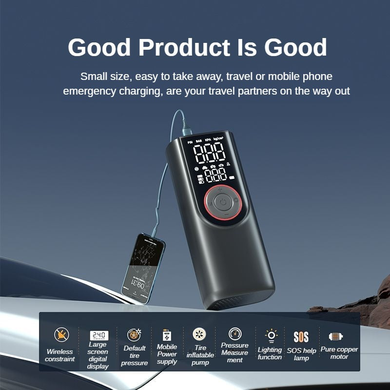 Rynx | Airswift 6000mah Wireless Tire Cup Blower