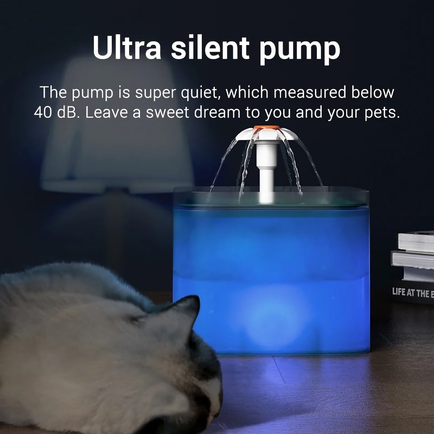 Rynx | LED Cat Water Fountain