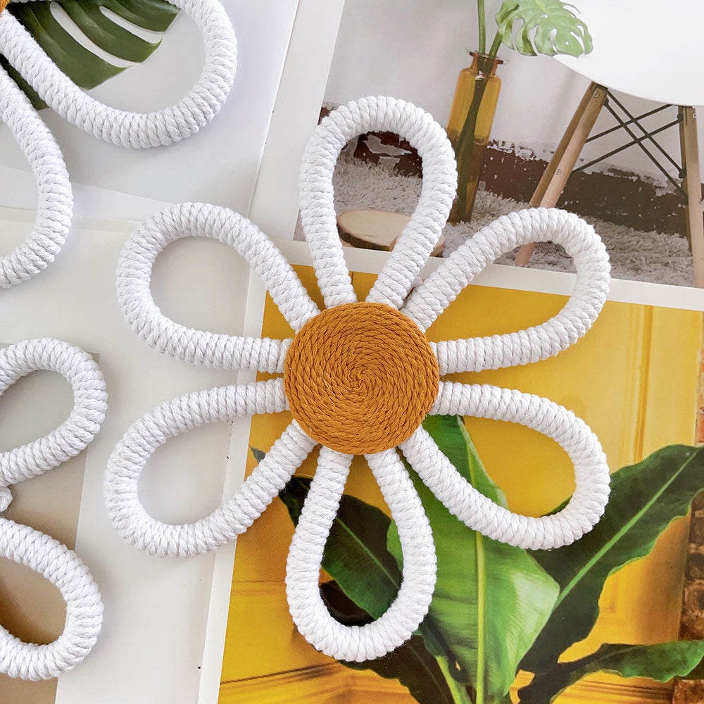 Rynx | 3 Pcs - Bohemian Daisy Flower Wall Decor