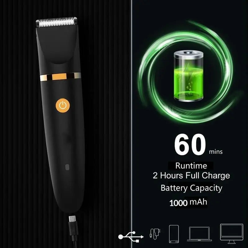 Rynx | 3-in-1 Electric Razor for Men – Precise Grooming in the Intimate & Body Area