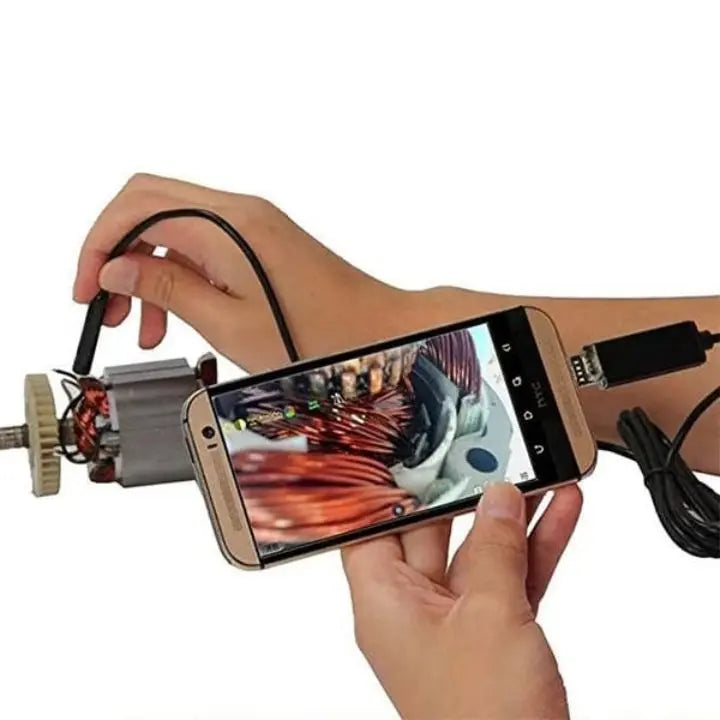 Rynx | 3-in-1 USB Endoscope Camera – Waterproof, Flexible with 6 LED Lights