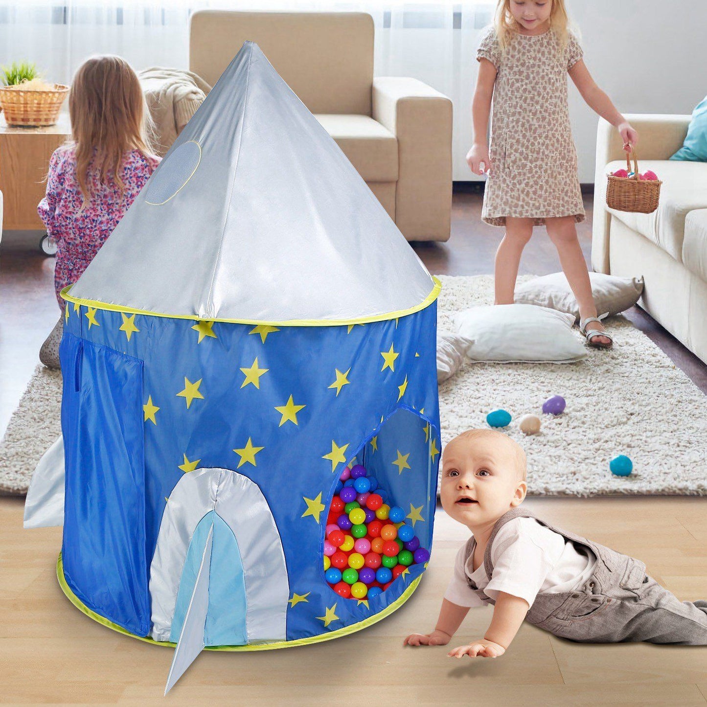 Rynx | 3-in-1 Kids Play Tent Ball Pit Set