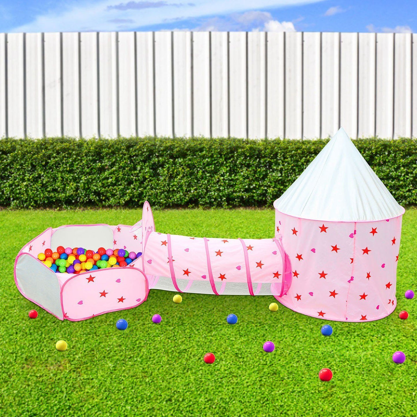 Rynx | 3-in-1 Kids Play Tent Ball Pit Set
