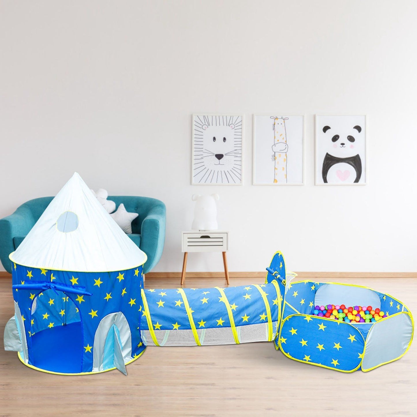 Rynx | 3-in-1 Kids Play Tent Ball Pit Set