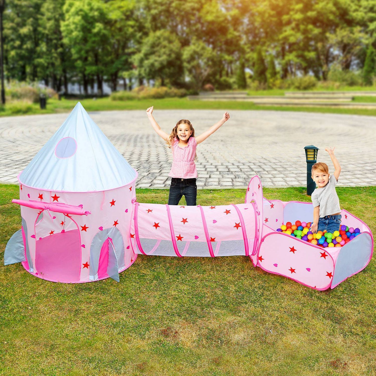 Rynx | 3-in-1 Kids Play Tent Ball Pit Set