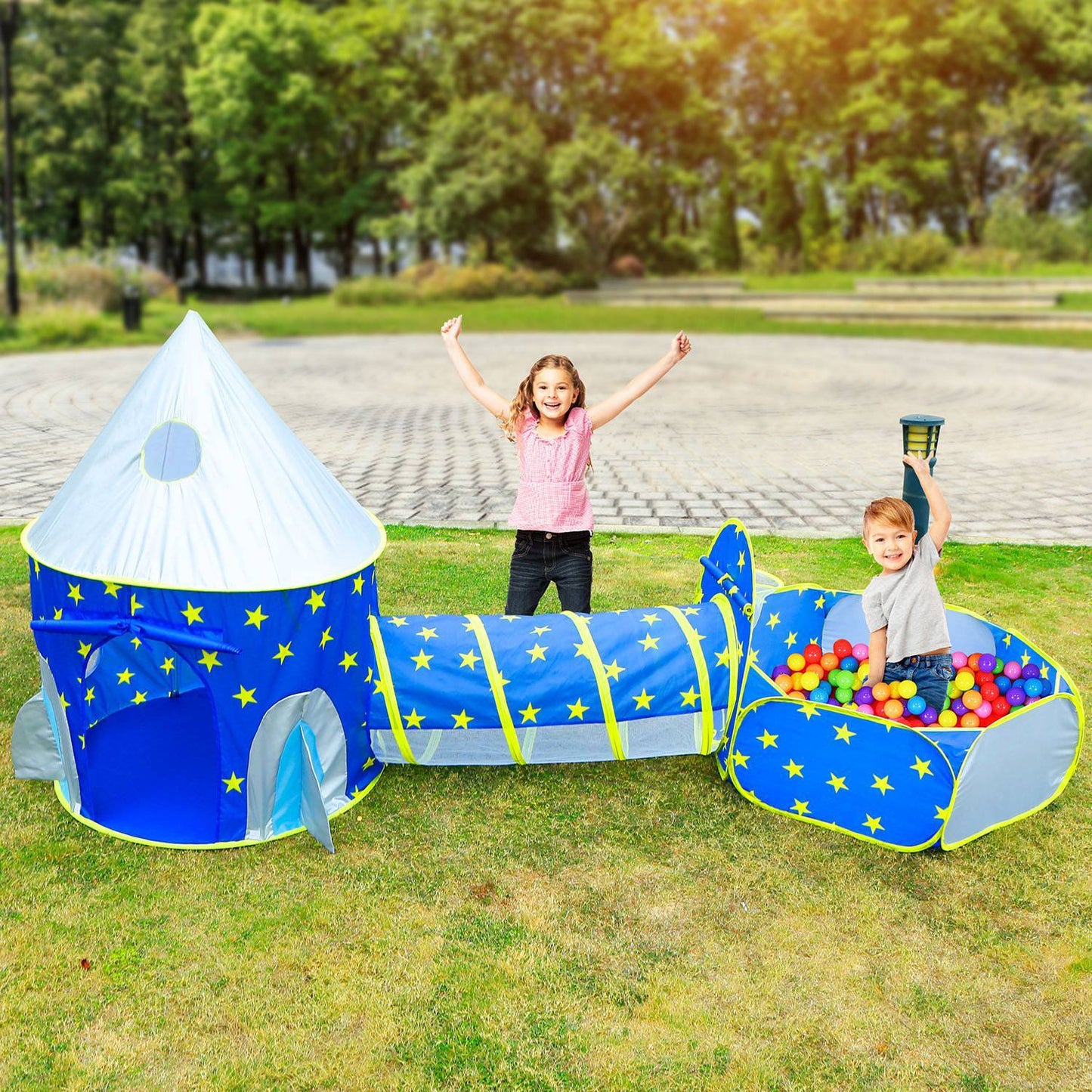 Rynx | 3-in-1 Kids Play Tent Ball Pit Set