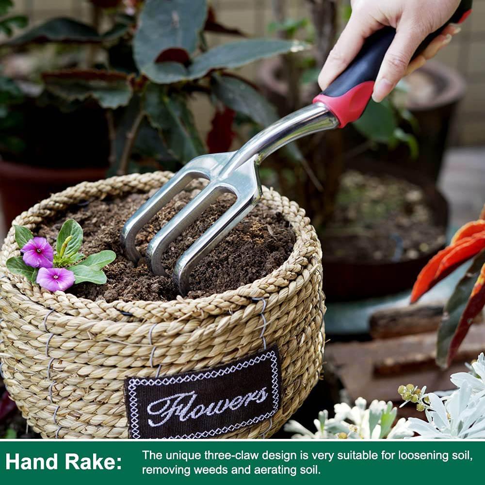 Rynx | 3-piece set: Cast aluminum heavy gardening tool set