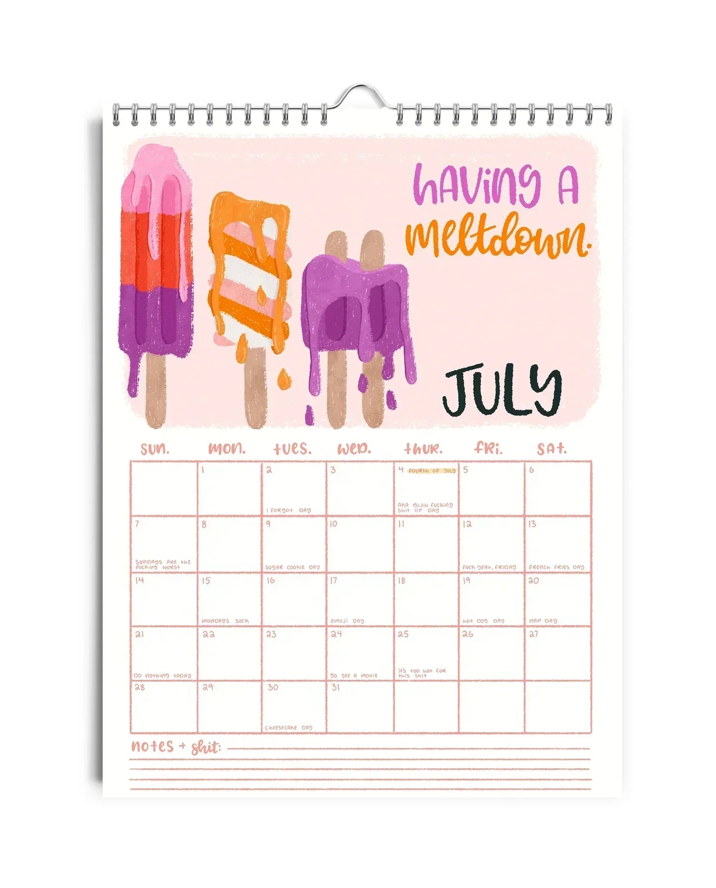 Rynx | CALENDAR FOR 2025 – DAMN IT AGAIN