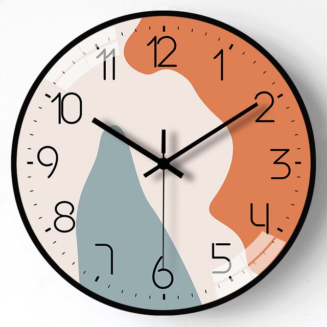 Rynx | Eco-friendly Designer-Wall Clock Multicolored