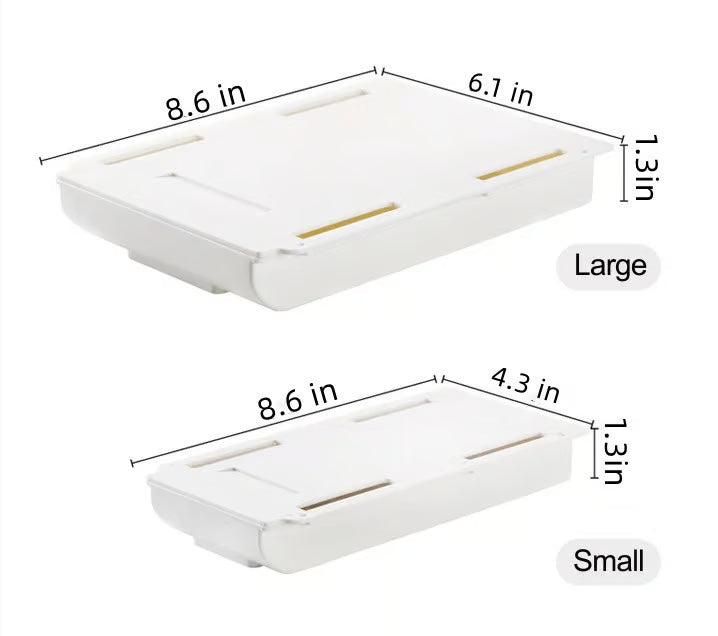 Rynx | Invisible drawer under the desk – Slim, hidden storage for workspace organization