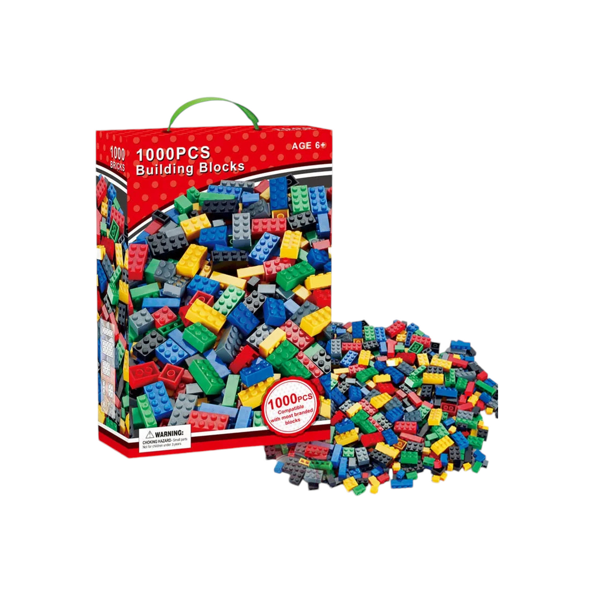 Rynx | Kids Building Block Set 1000 Pieces