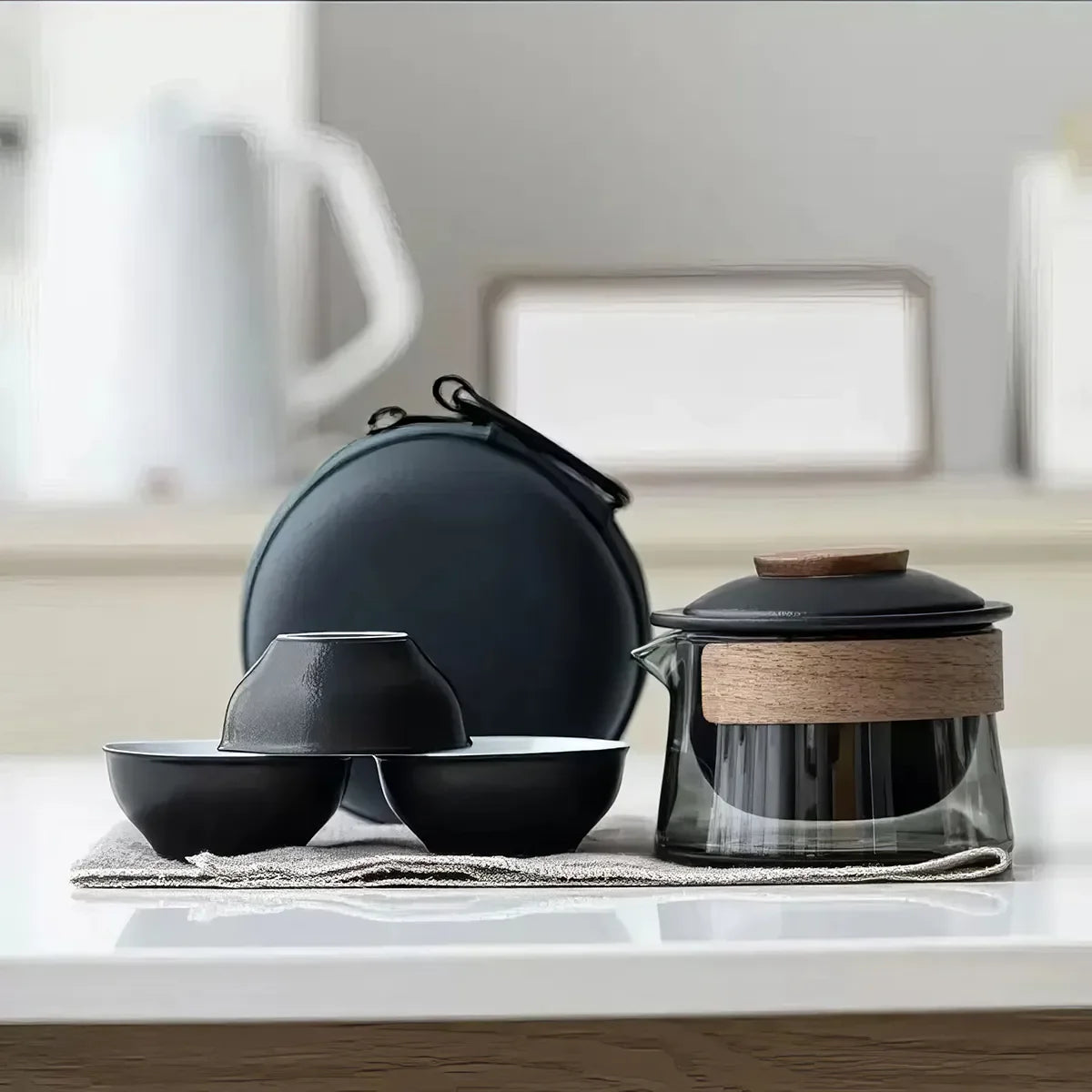 Rynx | Zen teapot and teacup set