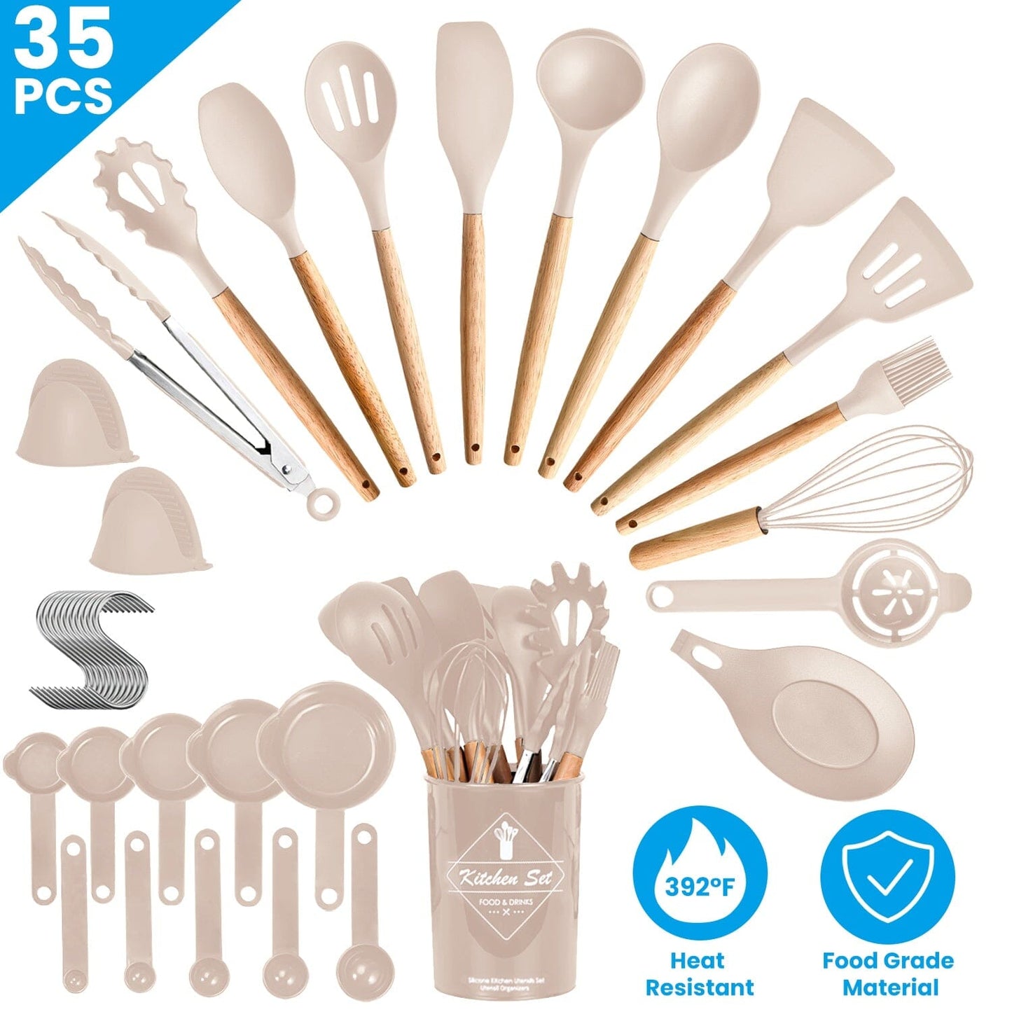 Rynx | 35-pieces: Kitchen Cookware Set