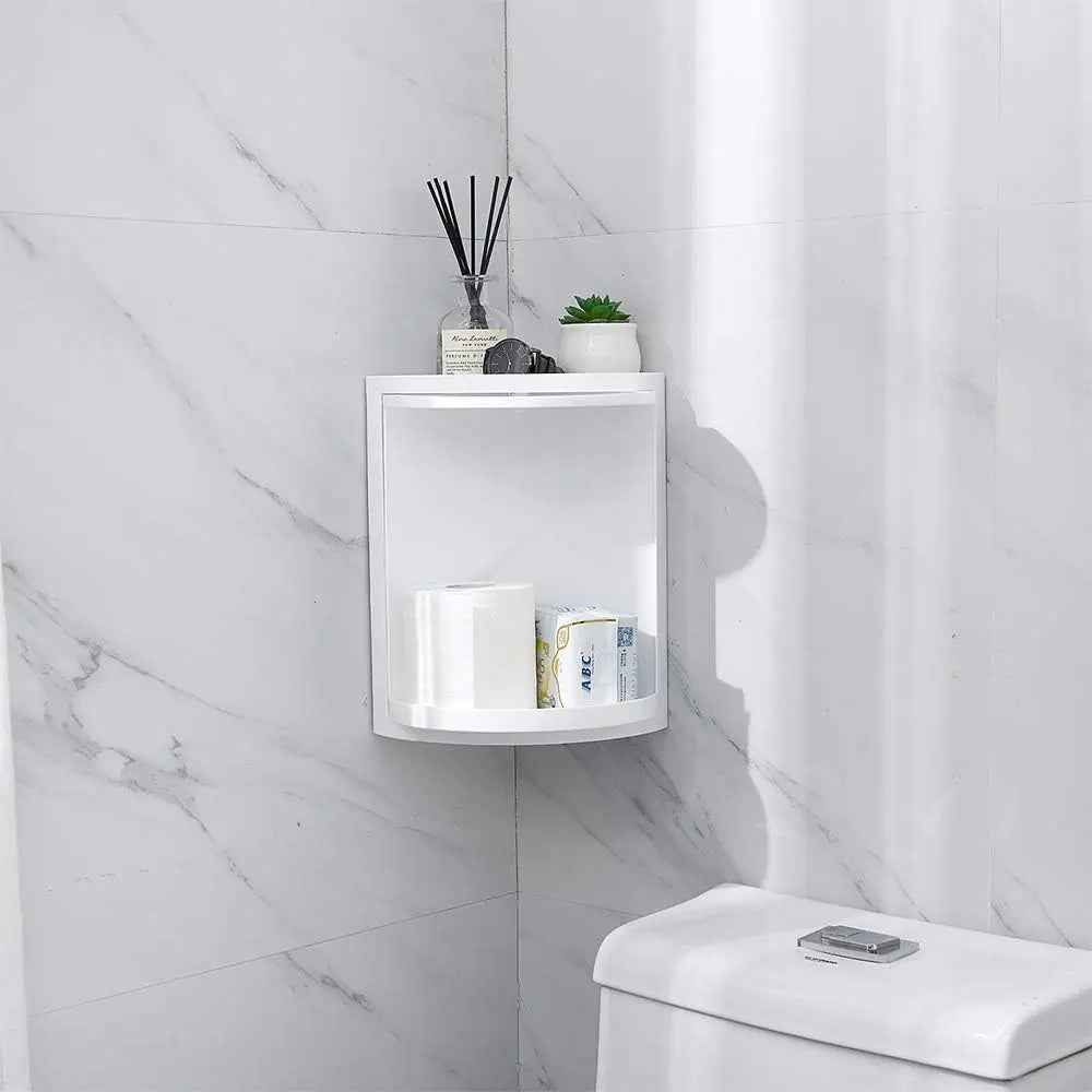 Rynx | 360° Redatable Corner Shelf – Space-Saving Organizer