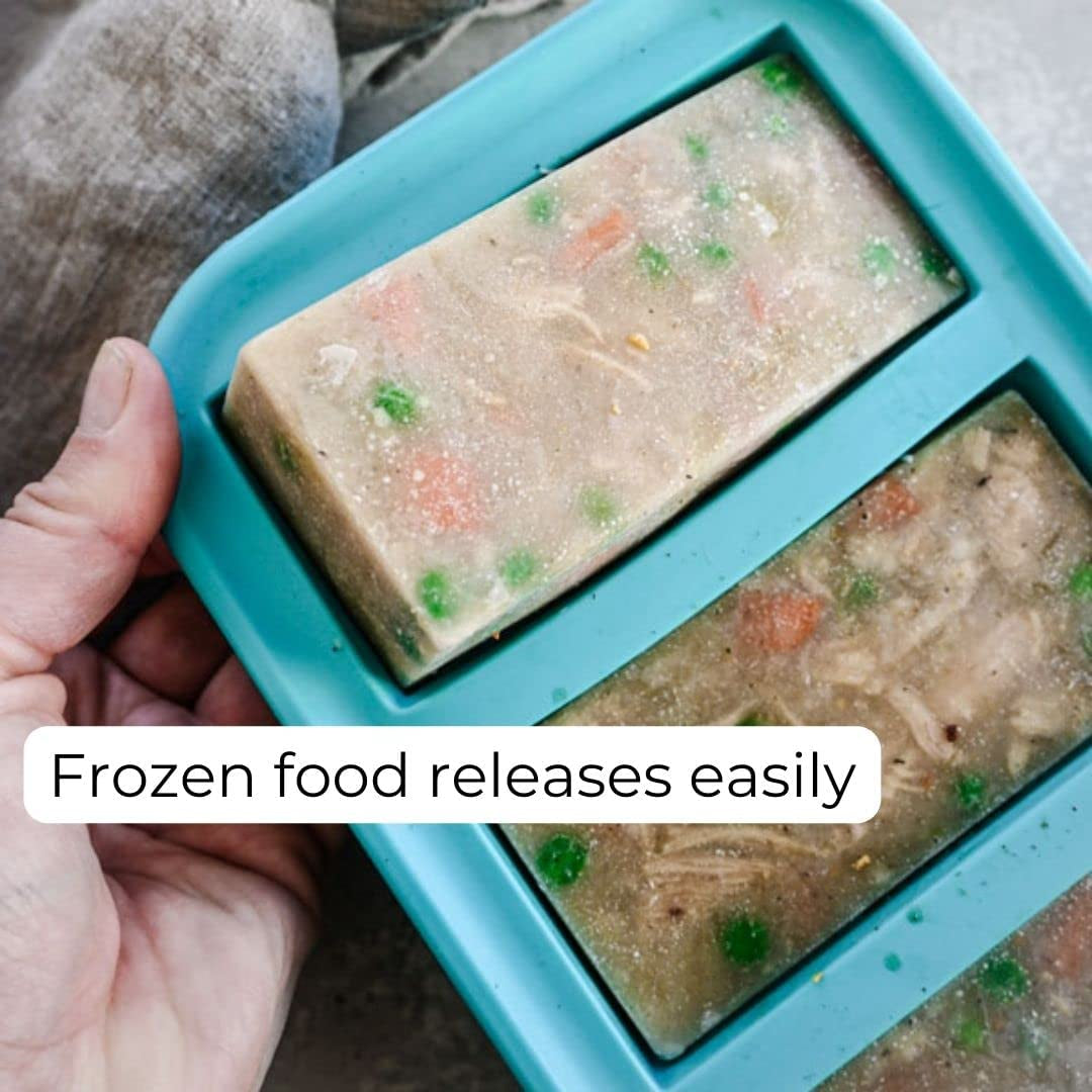 Rynx | Souper Cubes 1-cup Extra-Large Silicone Freezer Tray With Lid